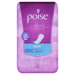 Poise Adult Care Liners - Regular 26's
