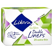 Libra Liners So Slim Double & Extra Thin Liners 25s