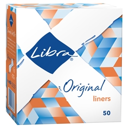 Libra Liners Original Absorbent 50s