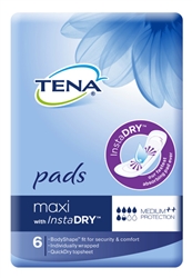 Tena Pads Maxi with InstaDRY 6s  for women
