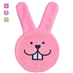 MAM Oral Care Rabbit Teething Cloth-Pink