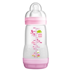 MAM Anti-Colic Bottle 260ml Pink Petals