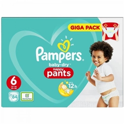 Baby Dry Pull Up Pants 15+kg Giga Pack (84 Pull Ups)