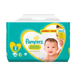 Pampers New Baby Premium Protection Jumbo+ Pack 4-8kg 86