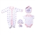 Snugzeez Twoo Cute 5-Piece Value Set Pink - Size 00