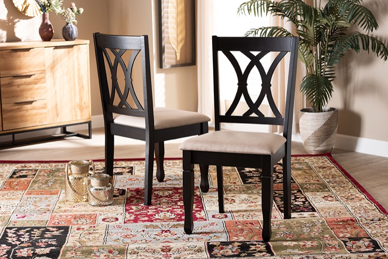 WoW Baxton Studio Contemporary Reneau Series Dining Chairs