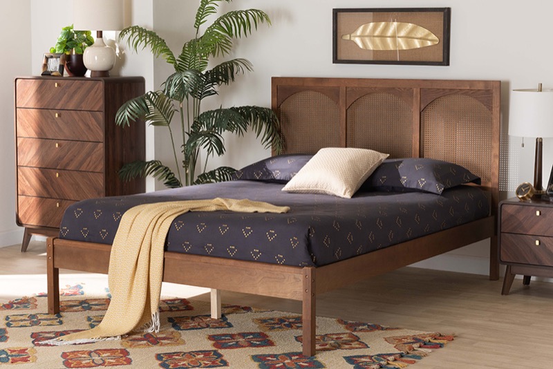 WoW Baxton Studio Traditional Blossom Series Platform Beds