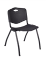 Regency Guest Chair - M Stack Chair - Black