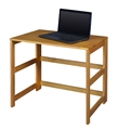 At Home Flip Flop 31" Folding Desk - Medium Oak