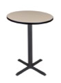 Cain 30" Round Cafe Table - Beige