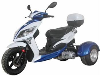 150cc Gas 3 Wheeler Trike Scooter