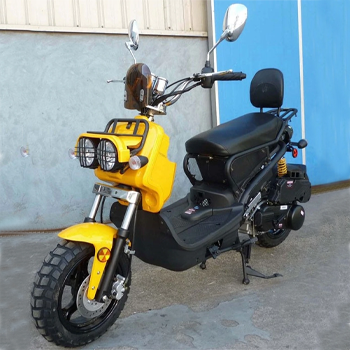 200cc Gas Moped Scooter Super 200 Yellow, Automatic CVT Big Power Engine,  Sporty Style