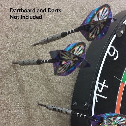 How to Hang the Gran Board 3 Electronic Dartboard on the Dart-Stop HexTile  Backboard 