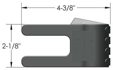 Terex TX58CH Gauge Chisel Tooth