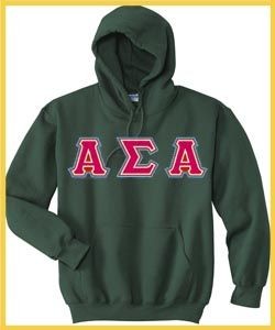 Alpha Sigma Alpha hooded Sweatshirt