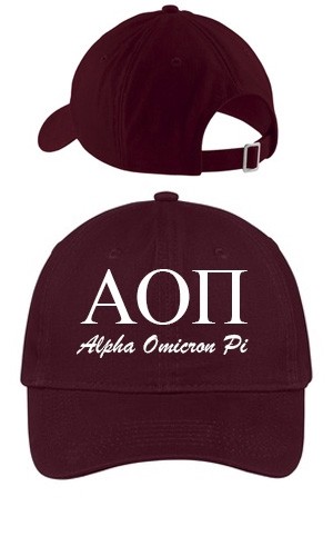 Alpha Omicron Pi Vintage Cap