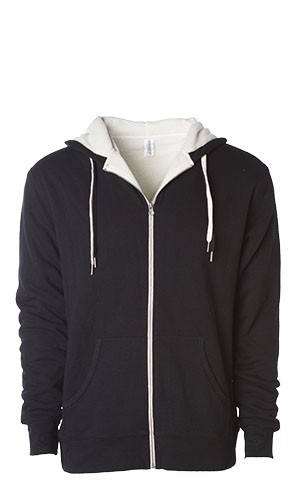 Independent Heavyweight Sherpa Lined Zip Hoodie