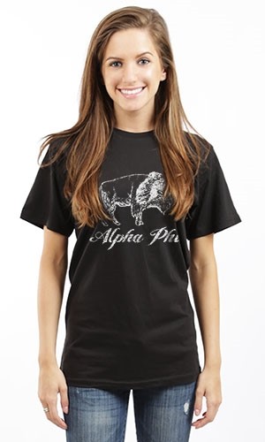 ALPHA PHI BUFFALO UNISEX TEE