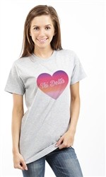 DELTA DELTA DELTA HEART UNISEX TEE