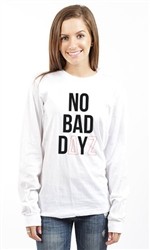 DELTA ZETA NO BAD DAYZ LONG SLEEVE TEE