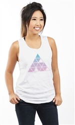 DELTA DELTA DELTA PINK AND BLUE UNISEX TANK