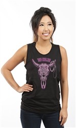 DELTA DELTA DELTA BULL SKULL UNISEX TANK