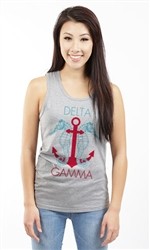 DELTA GAMMA SEAHORSES UNISEX TANK