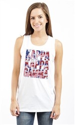 KAPPA KAPPA GAMMA USA CAMO UNISEX TANK