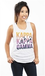 KAPPA KAPPA GAMMA SOUTH BEACH UNISEX TANK