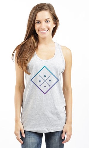 SIGMA DELTA TAU ARROWS UNISEX TANK