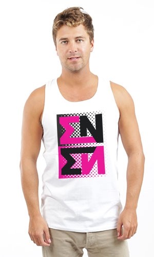 SIGMA NU NEON PINK UNISEX TANK