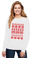 KAPPA ALPHA THETA CHRISTMAS CREW NECK SWEATER