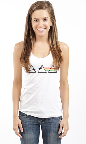 DELTA DELTA DELTA PAINT BRUSH RACERBACK TANK