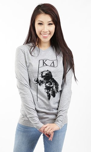 KAPPA DELTA ASTRONAUT LONG SLEEVE TEE