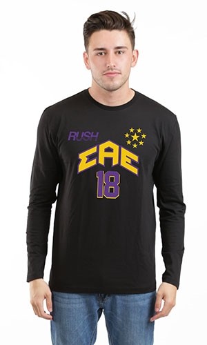 SIGMA ALPHA EPSILON RUSH LONG SLEEVE TEE