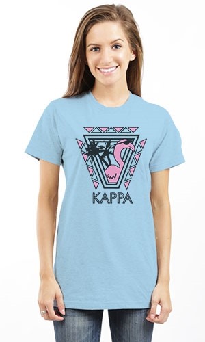 KAPPA KAPPA GAMMA FLAMINGO UNISEX TEE