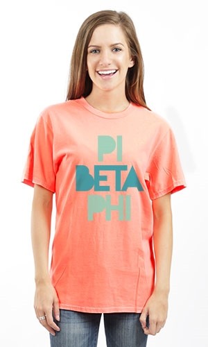 PI BETA PHI BOLD UNISEX TEE