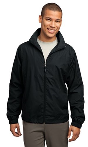 Sport-Tek Full-Zip Unisex Wind Jacket-Fast Shipping