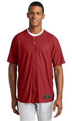 NEW ERA DIAMOND ERA FULL-BUTTON BASEBALL JERSEY