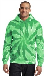 Port & Company Essential Tie-Dye Pullover Unisex Hooded Sweatshirt-Fast Shipping