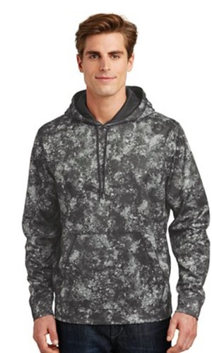 Sport-Tek Sport-Wick Mineral Freeze Fleece Hooded PulloveR