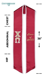 Greek stoles for graduation