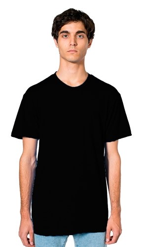 Poly Cotton Short Sleeve Crew Neck