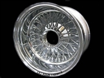 13" wire wheel 13x7 72 spoke cross lace spokes All chrome