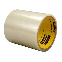 3M&#8482; Double Coated Tape 9628FL, Clear, 54 in x 60 yd, 2 mil, 1 roll per
case