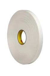 3M&#8482; Double Coated Polyethylene Foam Tape 4462, White, 2 in x 144 yd, 31
mil, 6 rolls per case