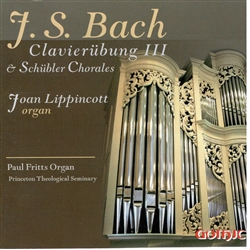 Bach - Clavierubung III - Schubler Chorales - Joan Lippincott