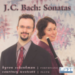 J.C. Bach: Sonatas for flute and fortepiano - Courtney Westcott - Byron Schenkman