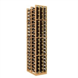 Double Deep 3 Column Wine Rack