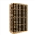 Double Deep 10 Column Wine Rack